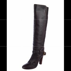 100% Authentic Chloe Leather Knee High Boots